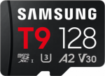 Samsung T9 | MicroSD Card | 128 GB | microSDXC | Flash memory class U3, V30, A2 MB-MH128T/WW | 8806097718956