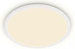 Ceiling luminaire Superslim CL550 SS RD 18W 2700K 1500lm IP44 White 929002667801 | 8719514327269