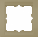 1-gang intermediate frame 68x68mm for devices with central plate 51x51mm, electrical white, DELTA Style 5TG1326-0MG | 4047624273423