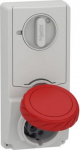 Interlocked socket, Mureva PK, panel mounting, 16A, 3P+N+E, 400V, IP65 82186 | 3303430821861