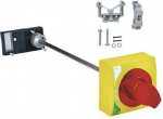 Front extended rotary handle, Acti9 NG 125, red handle, 3 poles or 4 poles 19089 | 3303430190899