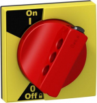 Rotary handle, Acti9, red, for iC60 A9A27006 | 3606480324802