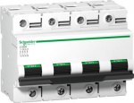 Miniature circuit breaker (MCB), Acti9 C120H, 4P, 125A, D curve, 15000A (IEC/EN 60898-1), 15kA (IEC/ A9N18525 | 3606480380969