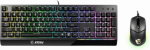 Vigor GK30 COMBO ENG Wired gaming keyboard and mouse, USB, Black VIGOR GK30 COMBO US | 4719072646929