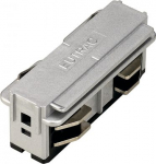 Straight connector 3-phase, silver 145564 | 4024163122764