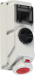 CEE socket DIN 5x32A (3P+N+PE) 6h IP66/IP67, switched, interlocked 78252-6 | 9003399180859