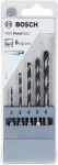 5 PointTeQ HEX grąžtų rinkinys metalui, 2-6mm, 5 vnt, HSS 2607002824 | 6949509231659