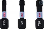 Screwdriver Bits Set 3 pcs. T20/T25/T30, 25mm 2608522479 | 6949509233288
