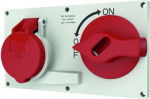 Panel mounted recept., DUO, 32A5p6h400V 7516 | 4015394228226