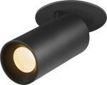 NUMINOS PROJECTOR S recessed ceiling light, 3000 K, 40&deg;, cylindrical, black / black 1006942 | 4024163268042