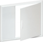 Frame, univers FW, with plain door, IP30, 90SL, RAL9010 for FWU43.., height 13mm FZ143F | 3250612766611