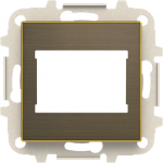 Color: Antique Gold.   Cover plate for free@home motion sensors and sensor/actuators code: MD-F-1.0.1 and MSA-F.1.1.1.   Cover plate for KNX motion sensors code: 6122/98-509. 2CLA854150A1201 | 8427238166438