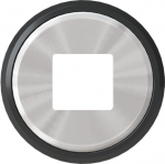 Ring color: Black Glass   Cover plate for USB charger code: 8185 2CLA868500A1501 | 8427238139937
