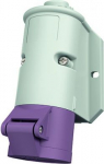 Wall mounted recept., 16A3p 25V, IP44 1832 | 4015394012658
