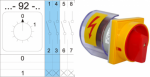 Slēdzis 4G 25-92-U S25 25A 63-246422-011 | 5906739011698