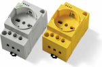 DIN socket with grounding, LED indication, 16A 7U.00.8.230.0010 7U0082300010 | 8012823444369