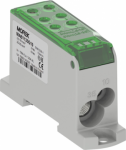 Single pole distribution block OJL135A green input Al/Cu 1x10/1x35 output Cu 2x10/4x16mm&sup2; MAB1135G10 | 4744397034618
