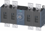 Switch disconnector 1600 A, Size 5, 4-pole Front operating mechanism center Basic unit without handle flat terminal 3KD5440-0RE20-0 | 4001869473475