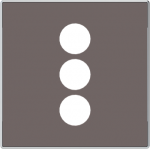 Color: Taupe Cover plate for 3RCA connection unit code: 8155.3 2CLA855530A6301 | 8427238236940