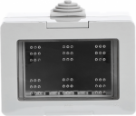 Surface box 3-gang Grey - Zenit 2CLA339100N1101 | 8427238099545