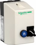 TeSys LE, enclosed DOL starter, 9A, 230 V AC coil, selector 2 pos+reset. range: TeSys - device short name: LE1D - device application: standard - utilisation category: AC-3 - device composition: contactor, thermal overload relay to be ordered separate ...