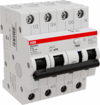 4P C 10A 30mA Residual Current Circuit Breaker with Overcurrent Protection (RCBO) DS203NC C10 APR30 2CSR256440R1104 | 8012542349723