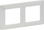 Plate Valena Life - 2 gang - pearl 754142 | 3414970454935