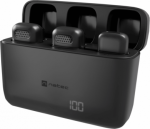 Natec | Hopper Lavier Mobile Microphone USB-C, 2 pcs | Black | Noise reduction NMI-2254 | 5901969445695