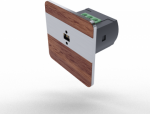Laser distance sensor, 0.1-2m, 50W/12V DC, merbau satin DRL-12-30 | 5902431674513
