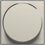Color: Stainless Steel.   Cover plate with rotatory knob for potentiometer: 8159.3 & 8159.5. 2CLA855900A1401 | 8427238166919