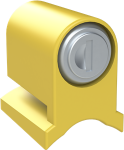 Plug blocker, Lockout/tagout for plugs and inlets. Can be used for any IEC 60309-1 and 60309-2 plug or inlet, both IP44 and IP67 products. 2CMA179237R1000 | 7392696792370