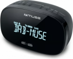 Muse | DAB+/FM Dual Alarm Clock Radio | M-150 CDB | Alarm function | AUX in | Black M-150CDB | 3700460207199
