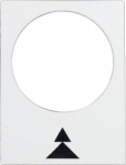 Marked legend,Harmony XAC,legend, 30x40mm, white, right, slow, fast ZB2BY4909 | 3389110645583