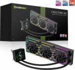 Gamemax CPU Liquid Cooler | HAILSTORM 360 LCD BK | Black HAILSTORM 360 LCD BK | 6931858754576