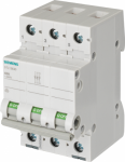 isolator 125A triple pole On/off switches for mounting on standard rails for controlling electrical systems. The 5TL1 On/Off switches are used for the switching of lighting, motors and other electrical devices. Rated currents range from 32&nbsp;A to 125&nbsp;A ...