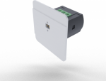 Laser distance sensor, 0.1-2m, 50W/12V DC, white DRL-12-1 | 5902431674414