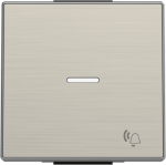 Color: Stainless Steel   Rocker for push-buttons code: 8104, 8104.5 & 8104.9 2CLA850430A1401 | 8427238135809