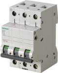 Miniature circuit breaker 400 V 10kA, 3-pole, C, 50 A The miniature circuit breaker is the fuse for short-circuit protection. The miniature circuit breakers from Siemens are an important element of the SENTRON protective components for electronic ins ...