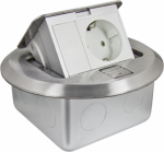 Socket-outlet, Unica System+, complete product  silver INS52175 | 3606489938338