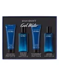 Davidoff Set Davidoff Cool Water Men Edt 75ml + After Shave 75ml + After Shave Balm 75ml + Shower Gel Eau De Parfum Set Kvepalai