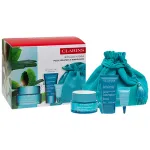 Set Clarins Hydra-Essentiel Face Cream 50ml + Face Mask 15ml + Lip Scrub 3ml + Cosmetic Bag Dekoratyvinė kosmetika