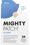Hero. Patches for skin imperfections Mighty Patch Invisible+ (Hydrocolloid Patches) 24 pcs