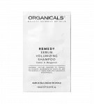 Organicals objemov&yacute; &scaron;ampon pro zplihl&eacute;, snadno se mastic&iacute; vlasy 10 ml REMEDY Sebum Volumizing Shampoo Cedar & Bergamot Plaukų &scaron;ampūnas