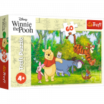 TREFL  DISNEY WINNIE THE POOH Dėlionė &bdquo;Mikė Pūkuotukas&ldquo; 60 det.