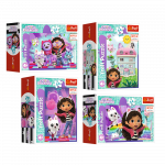 GABBY&acute;S DOLLHOUSE TREFL  mini dėlionė, 54 det.