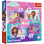 TREFL GABBY&acute;S DOLLHOUSE Dėlionių rinkinys