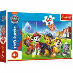 PAW PATROL TREFL  Dėlionė &bdquo;&Scaron;uniukas-patrulis&ldquo; 60 det.