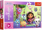 GABBY&acute;S DOLLHOUSE TREFL  Dėlionė, 30 det.
