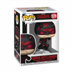 FUNKO POP! Vinilinė figūrėlė: Marvel: Daredevil: Born Again - Daredevil (Battle Damaged)