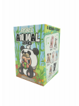 REBEL BEAR Spalvinga beždžionėlė uždaroje pakuotėje ANIMALS, 15 cm
